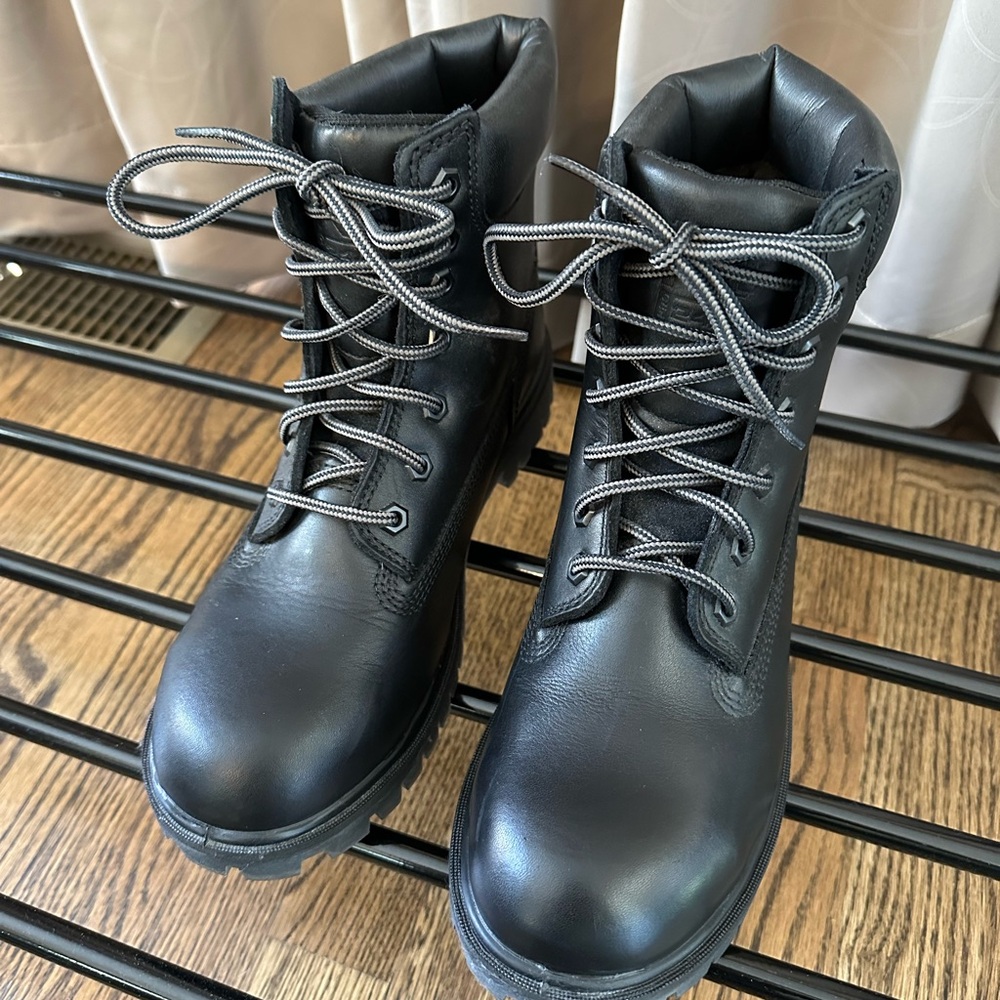 Timberland PRO Black Lace Up Boots - Picture 4 of 6